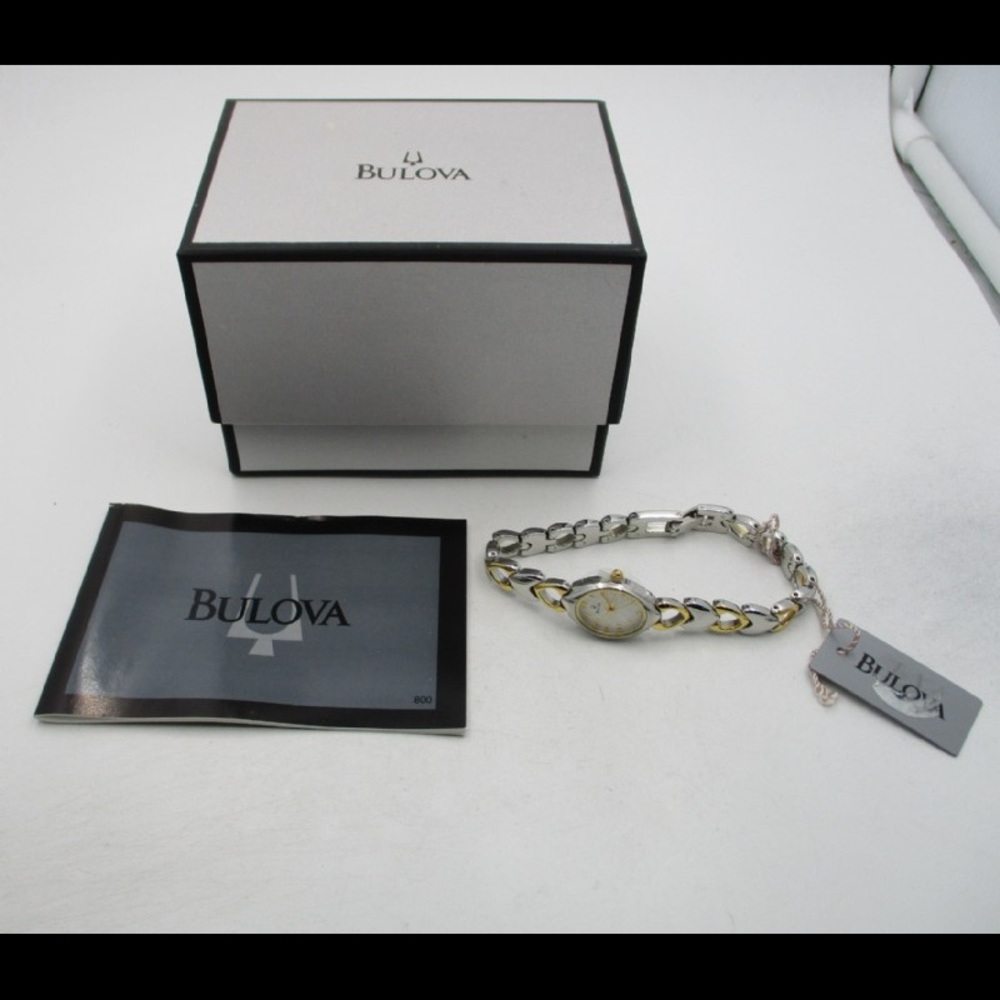 Bulova NWT Watch with Heart Band